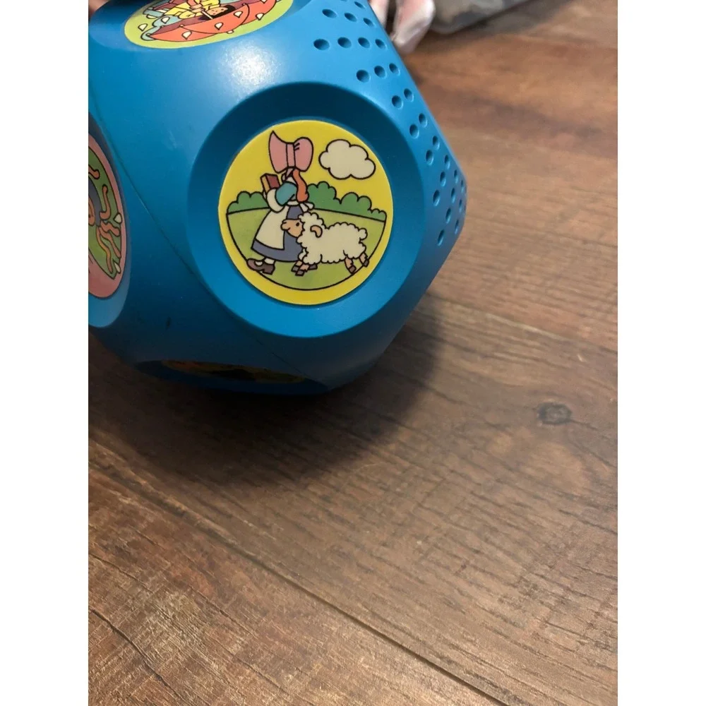 Texas Instruments Listen & Learn Nursery Rhymes Blue Electronic Toy Vintage